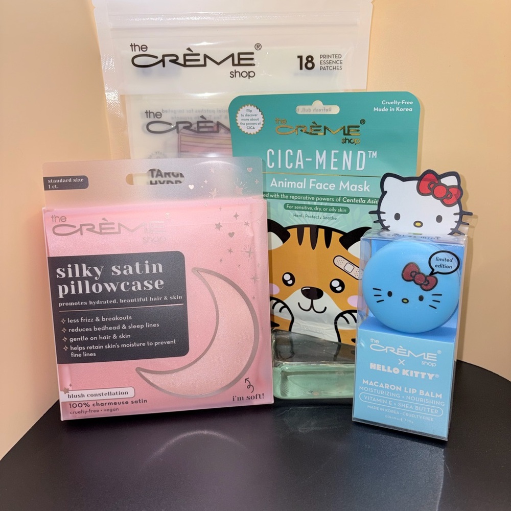 The Crème Shop x Hello Kitty Blue Macaron Lip Balm